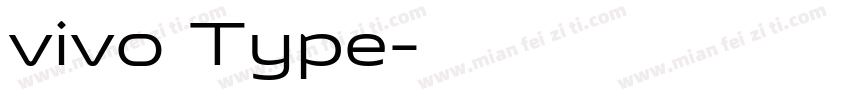 vivo Type字体转换